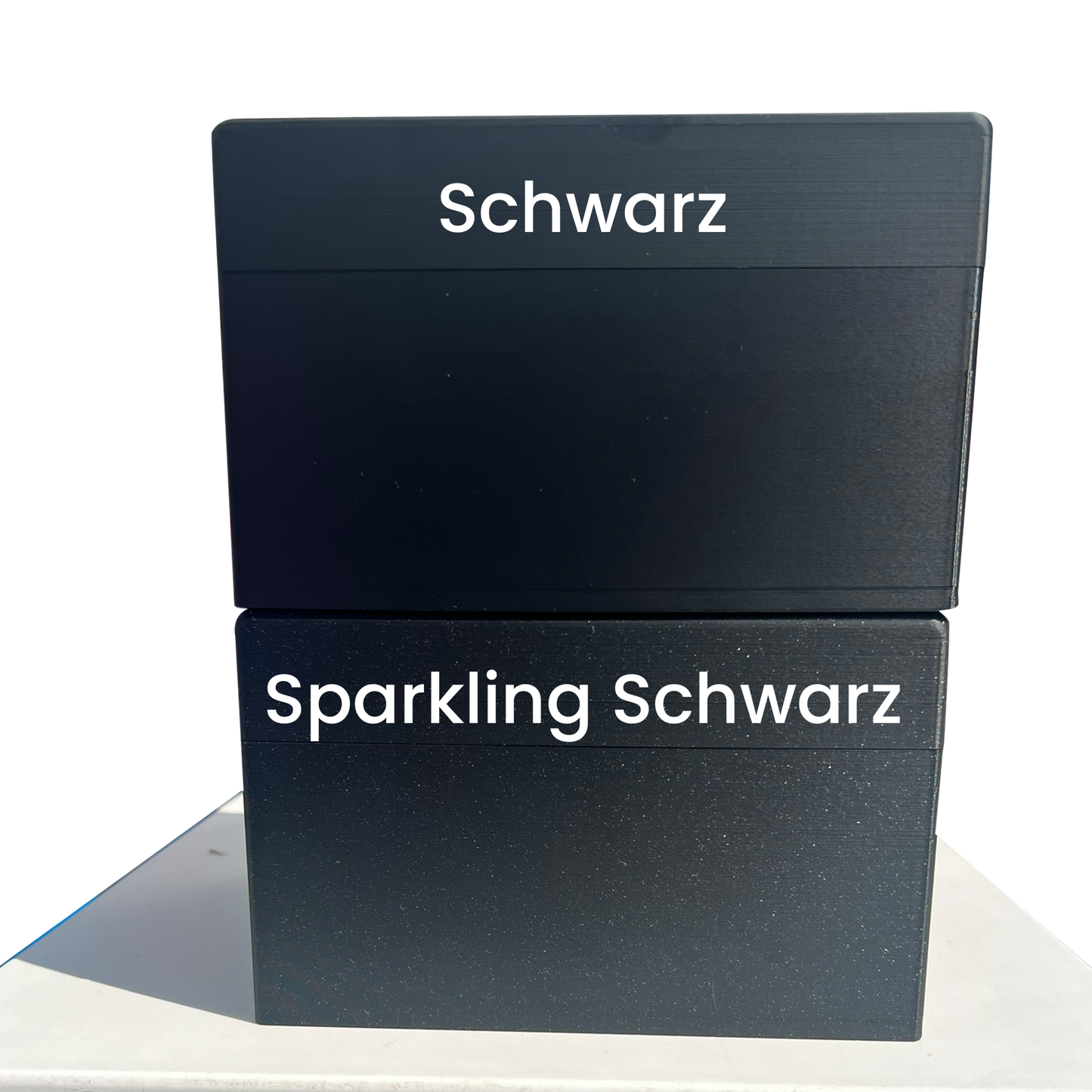 TCG Aufbewahrungskiste – Grün / Schwarz oder Sparkling Schwarz | Mit 6 Trennern