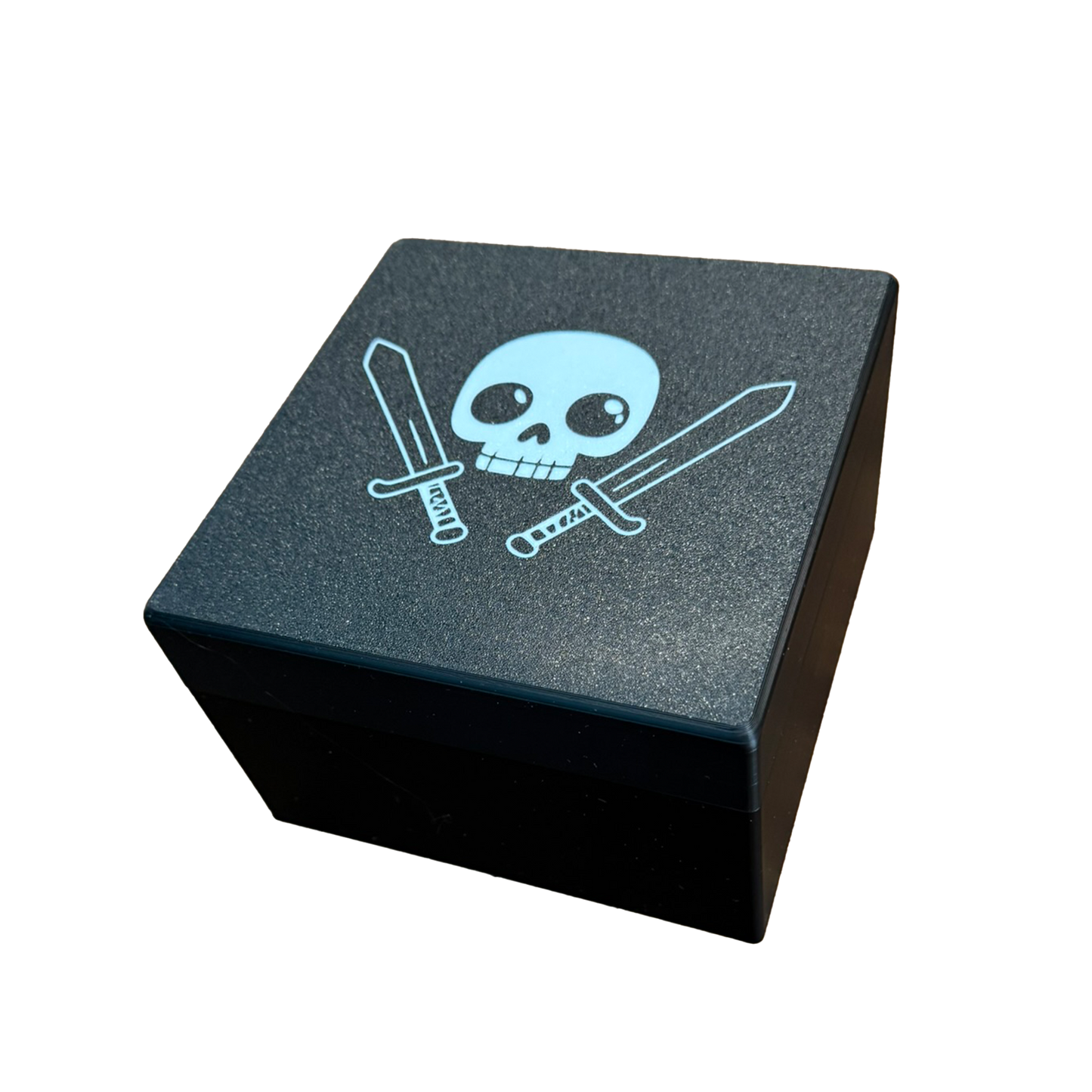 TCG Aufbewahrungskiste – Weiß / Schwarz oder Sparkling Schwarz | Mit 6 Trennern