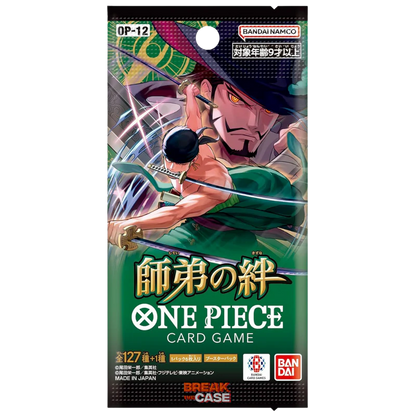 OP12 - One Piece Card Game - Bonds of Master and Disciple [JAP]