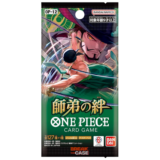 OP12 - One Piece Card Game - Bonds of Master and Disciple [JAP]