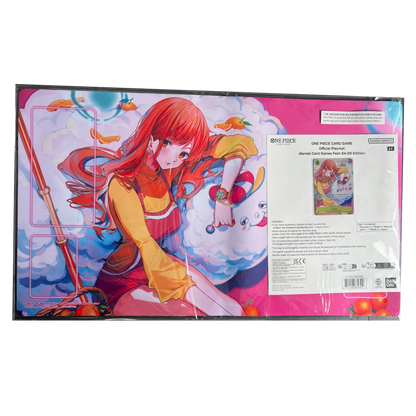 Offizielle Spielmatte inklusive Karte - One Piece Bandai Games Fest 24-25 Nami Zeus [ENG]