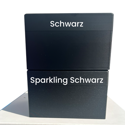 TCG Aufbewahrungskiste – Grün / Schwarz oder Sparkling Schwarz | Mit 6 Trennern