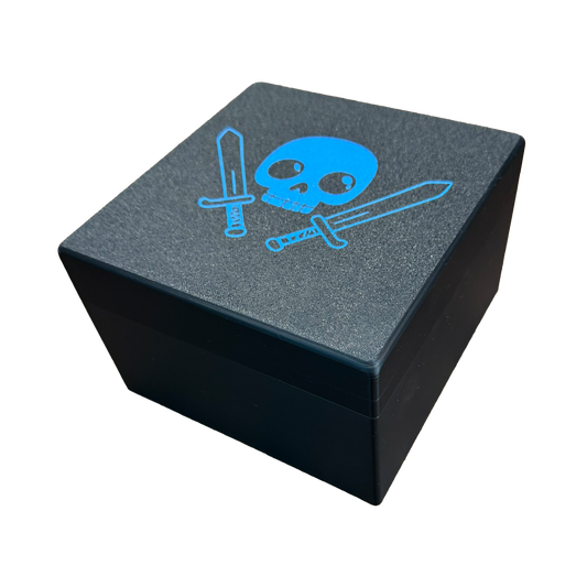 TCG Aufbewahrungskiste – Blau / Schwarz oder Sparkling Schwarz | Mit 6 Trennern