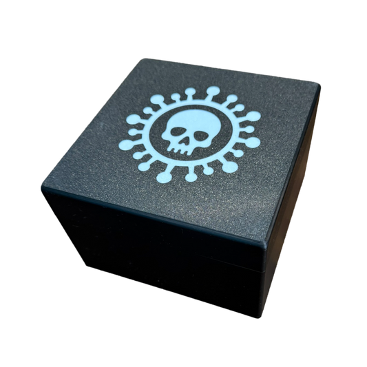 TCG Aufbewahrungskiste – Weiß / Schwarz oder Sparkling Schwarz | Mit 6 Trennern