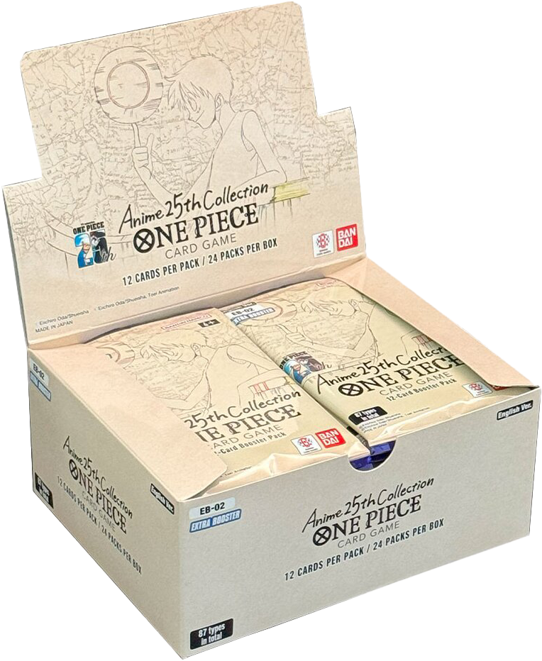 EB02 - One Piece Card Game - EXTRA BOOSTER -Anime 25th Collection- [ENG]  | Live-Opening