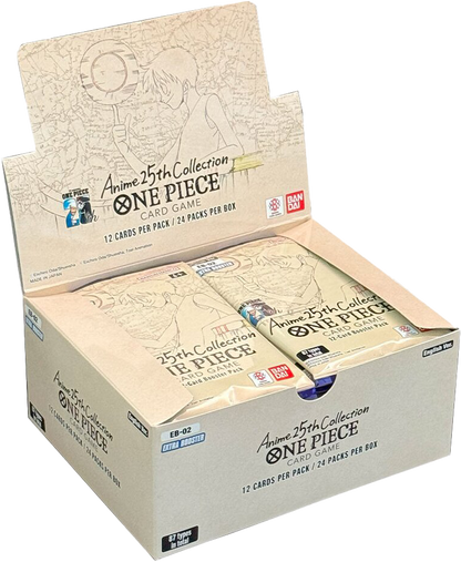 EB02 - One Piece Card Game - EXTRA BOOSTER -Anime 25th Collection- [ENG]  | Live-Opening